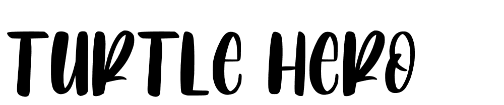 Turtle-Hero font family download free