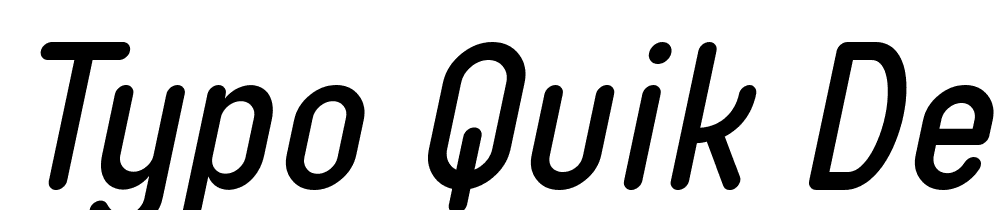 typo-quik-demo font family download free