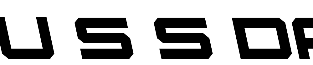 U.S.S.-Dallas-Leftalic font family download free