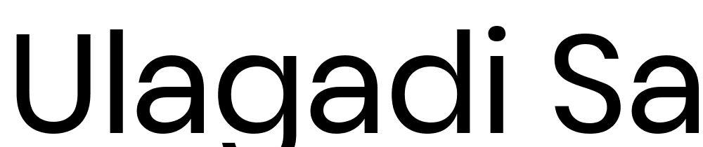 Ulagadi-Sans font family download free