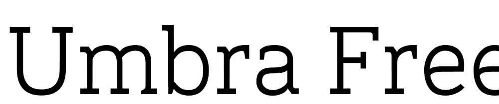 umbra-free-font font family download free