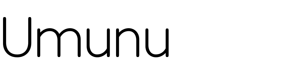 Umunu font family download free