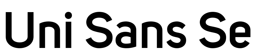 Uni-Sans-SemiBold font family download free