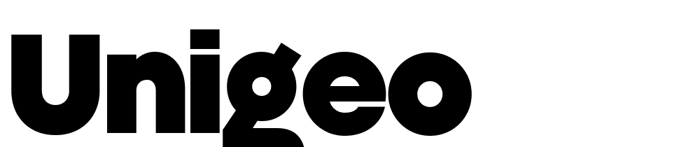 unigeo font family download free