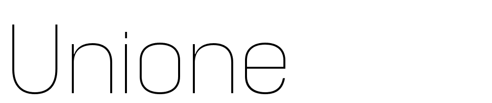 unione font family download free