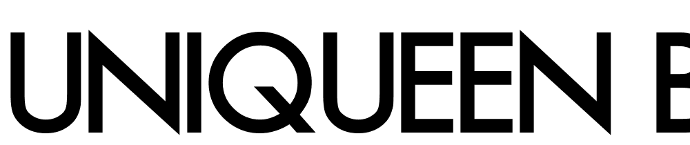 Uniqueen-Bold font family download free