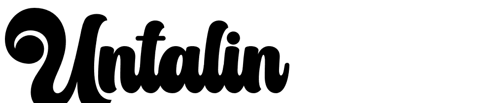 Untalin font family download free