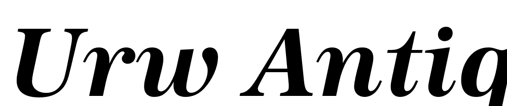 URW-Antiqua-Bold-Italic font family download free