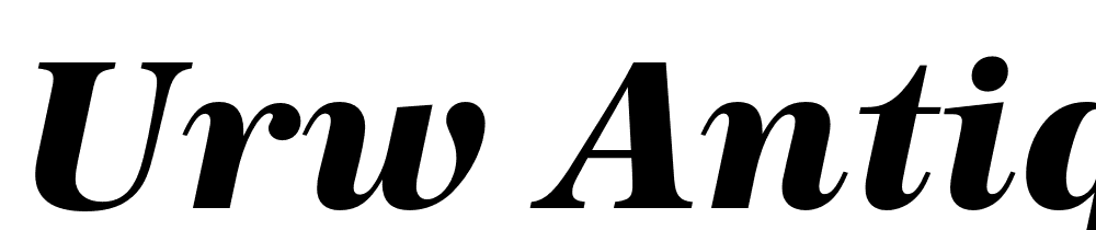 URW-Antiqua-Extra-Bold-Italic font family download free