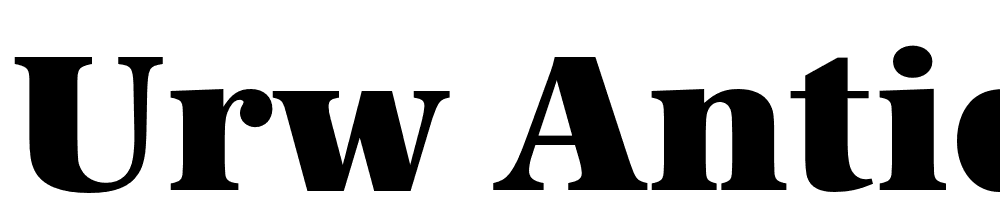 URW-Antiqua-Ultra-Bold font family download free