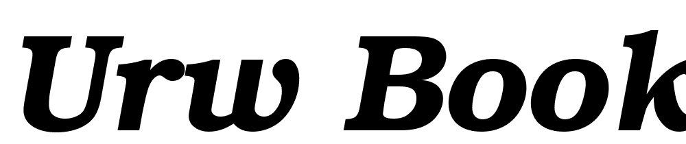 URW-Bookman-Demi-Italic font family download free