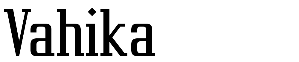 Vahika font family download free