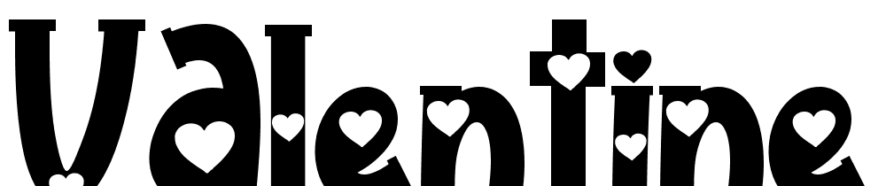 Valentine-Style font family download free