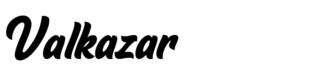 Valkazar font family download free