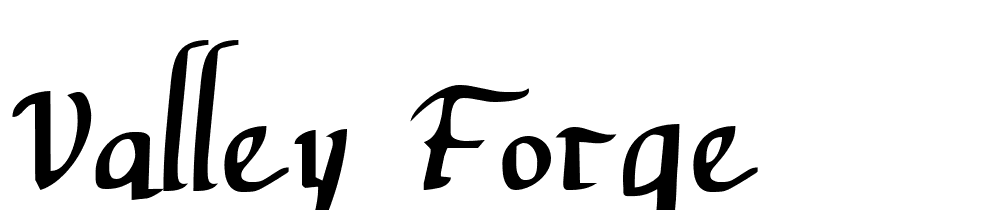 Valley-Forge font family download free