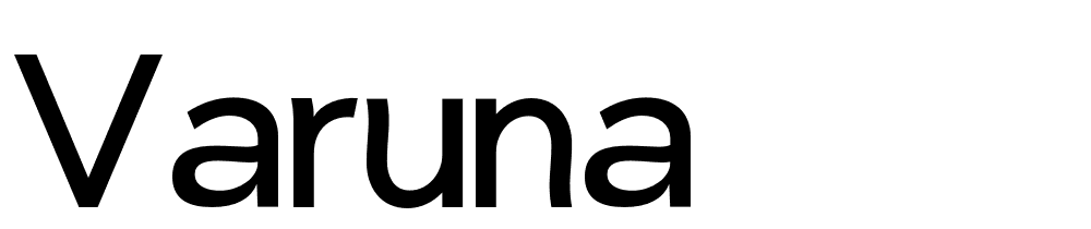 varuna font family download free