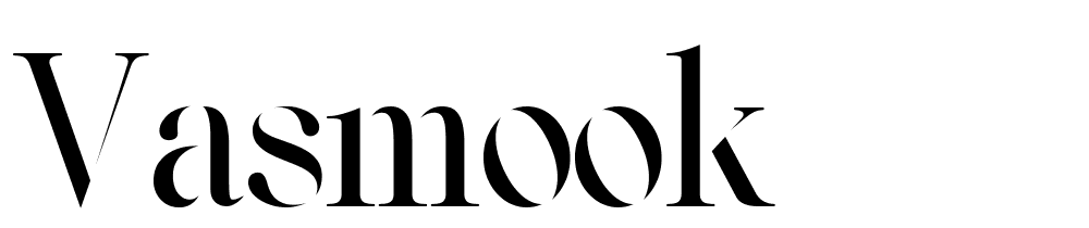 vasmook font family download free