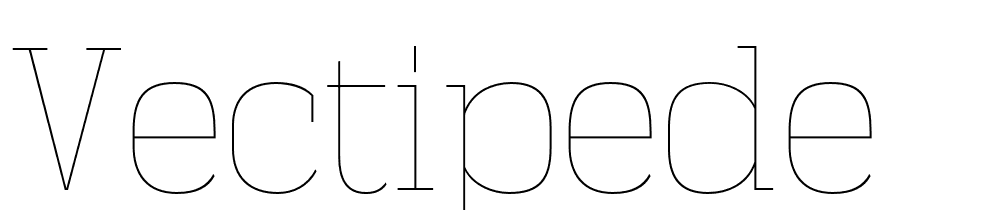 Vectipede font family download free