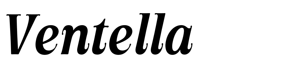 Ventella font family download free