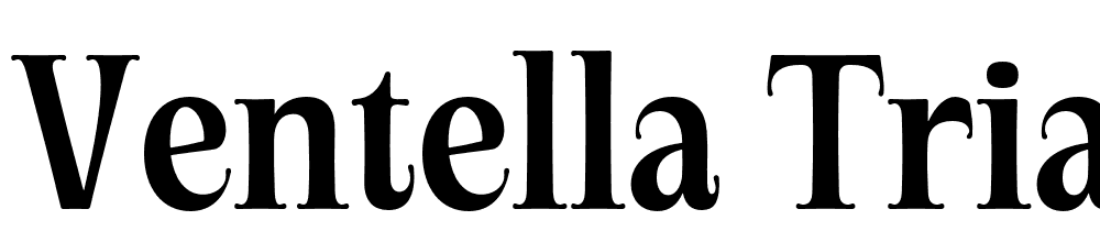 ventella-trial font family download free
