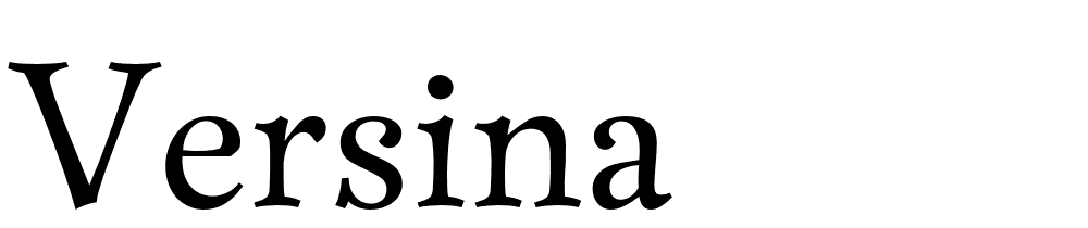 Versina font family download free