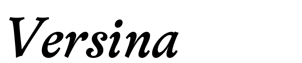 Versina font family download free