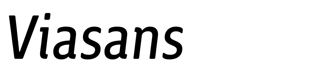 Viasans font family download free