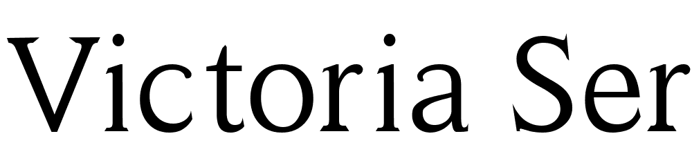 Victoria-Serif font family download free