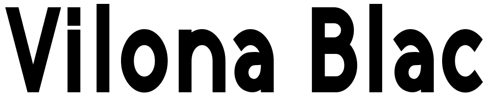 Vilona-Black font family download free