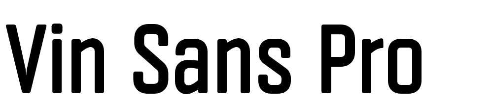 Vin Sans Pro font family download free