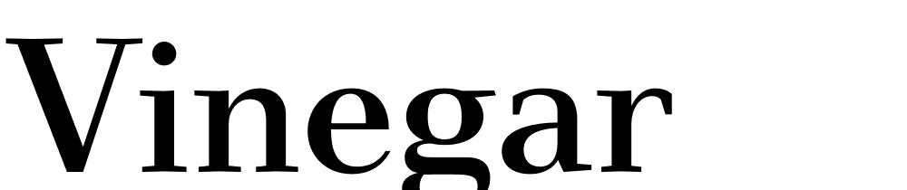 Vinegar font family download free