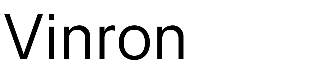 Vinron font family download free