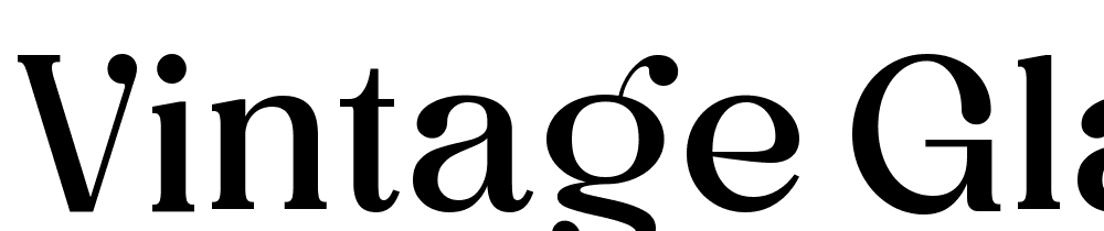 Vintage-Glamour-Regular font family download free