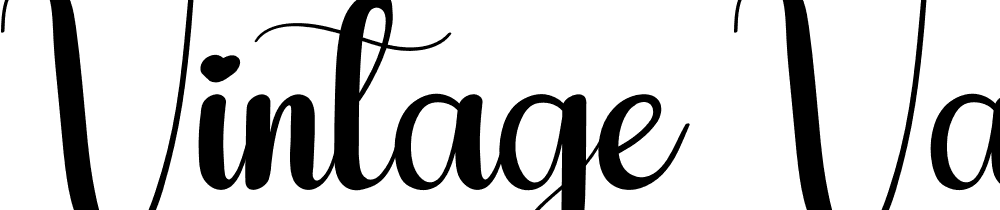 vintage-valentine font family download free