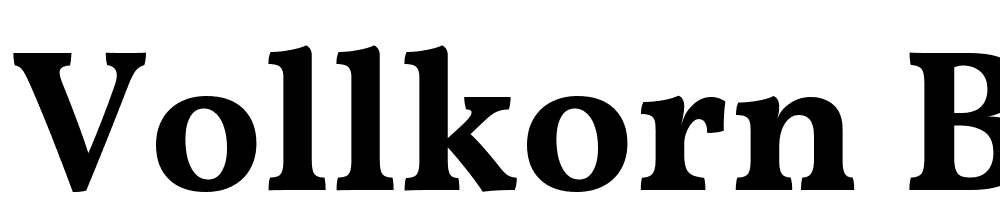 Vollkorn-Bold font family download free