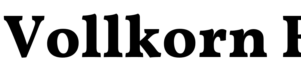 Vollkorn-ExtraBold font family download free