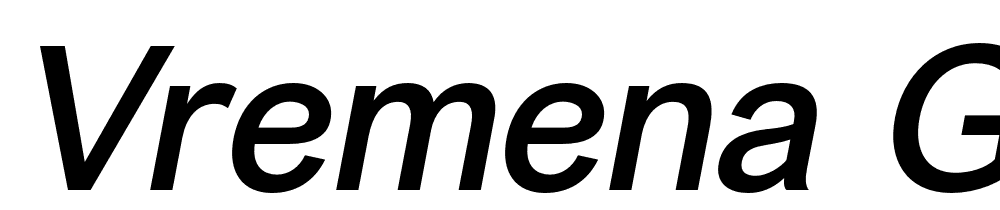 Vremena-Grotesk-Italic font family download free