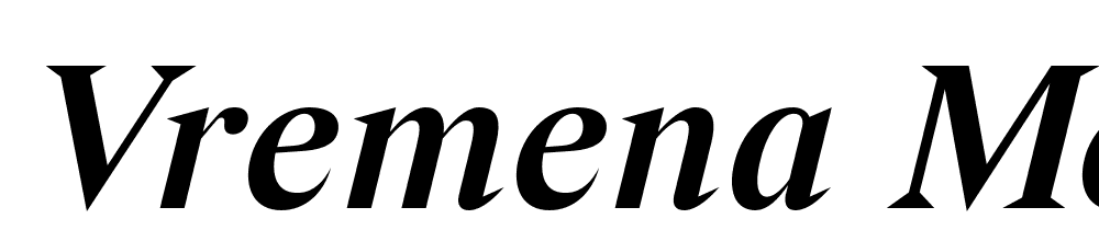 Vremena-Medium-Italic font family download free