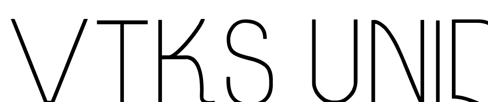 vtks-unidade font family download free