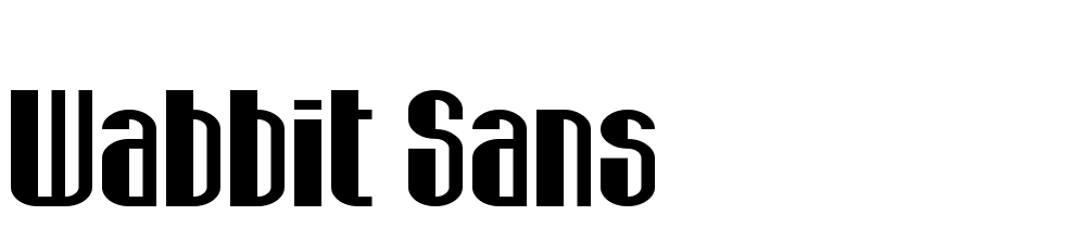 wabbit_sans font family download free