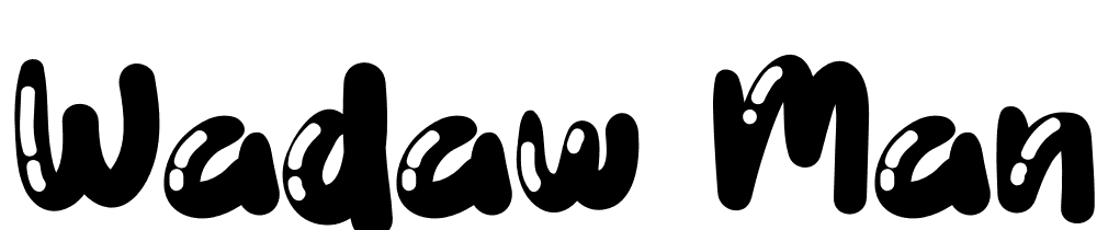 Wadaw-Mania-Bubble font family download free