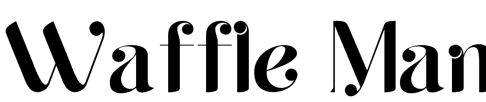 Waffle Mango font family download free