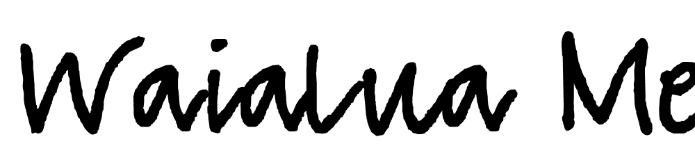 waialua-medium-webfont font family download free