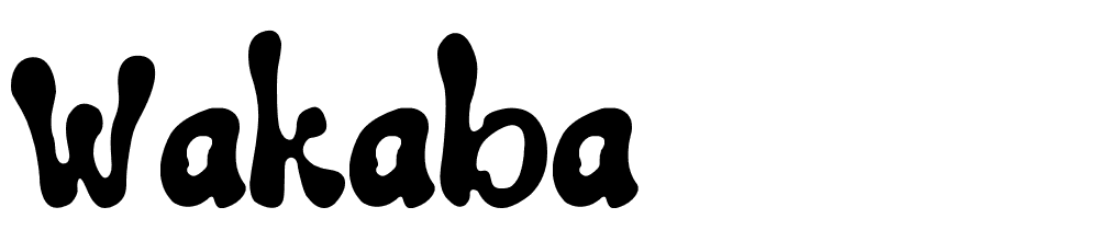 wakaba font family download free