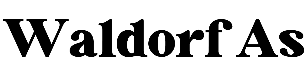 Waldorf-Astoria font family download free