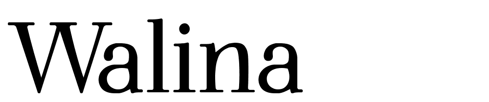 walina font family download free