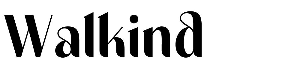 walkind font family download free