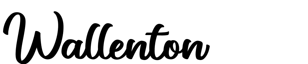 Wallenton font family download free