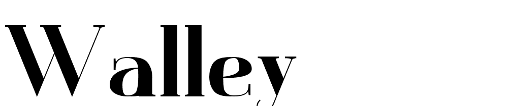 WALLEY font family download free