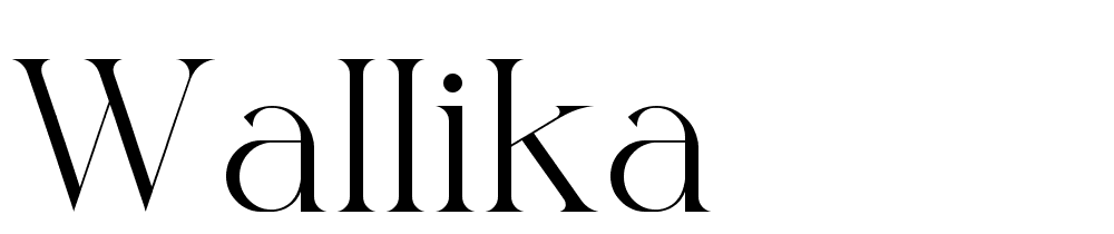 Wallika font family download free